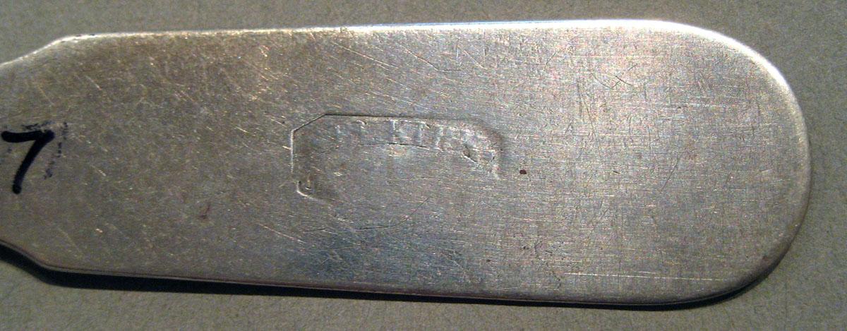 1998.0004.551 Silver Spoon mark