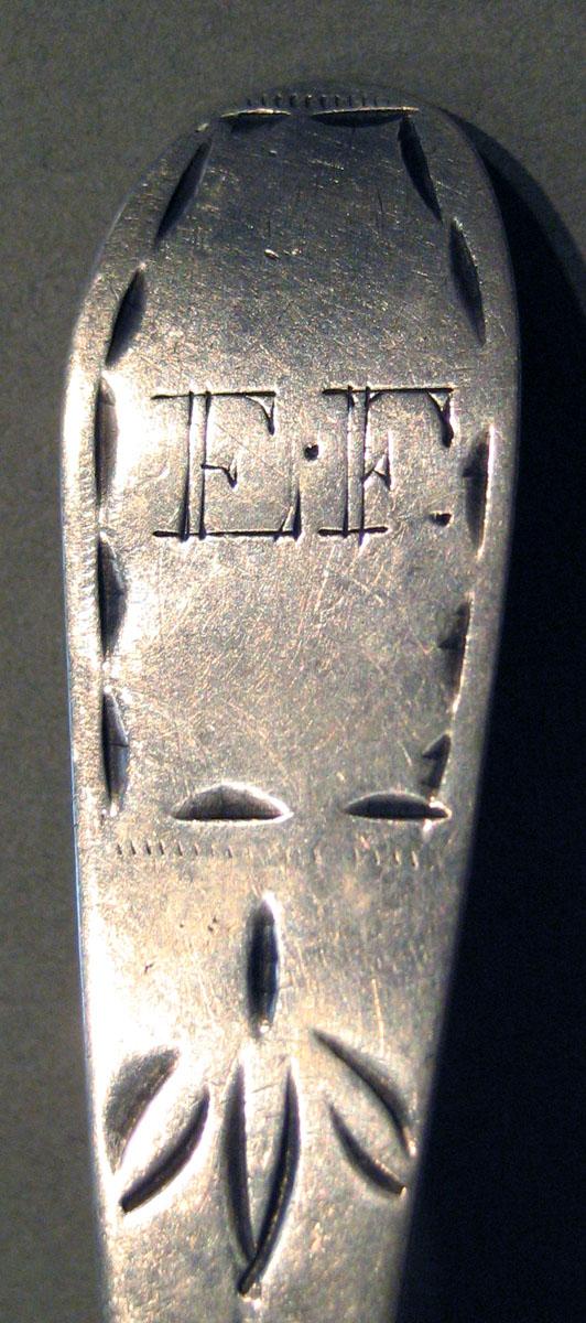 1998.0004.552 Silver Spoon engraving