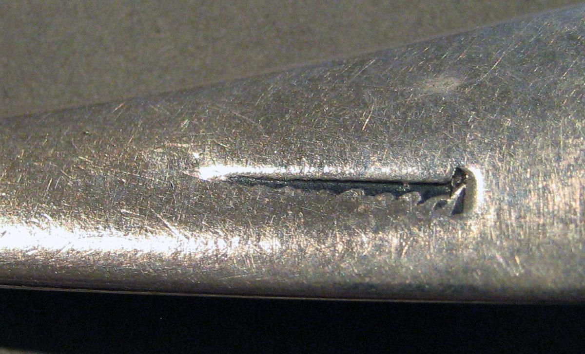 1998.0004.552 Silver Spoon mark