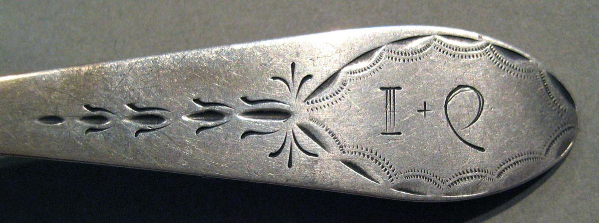 1998.0004.553 Silver Spoon engraving