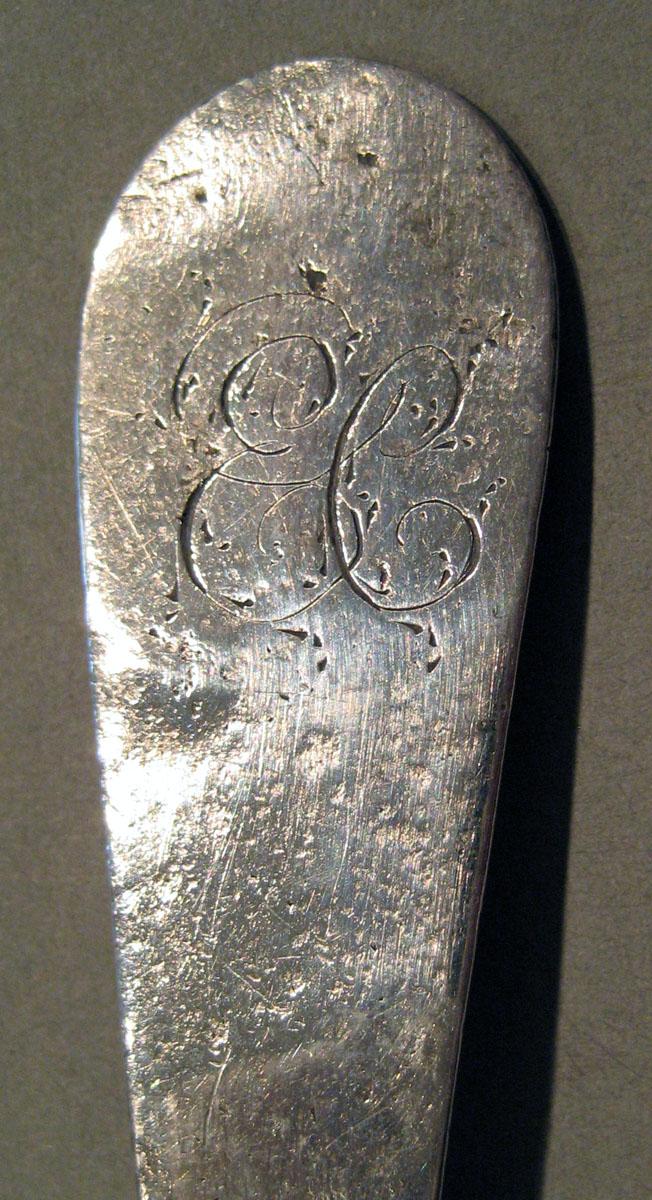 1998.0004.554 Silver Spoon engraving