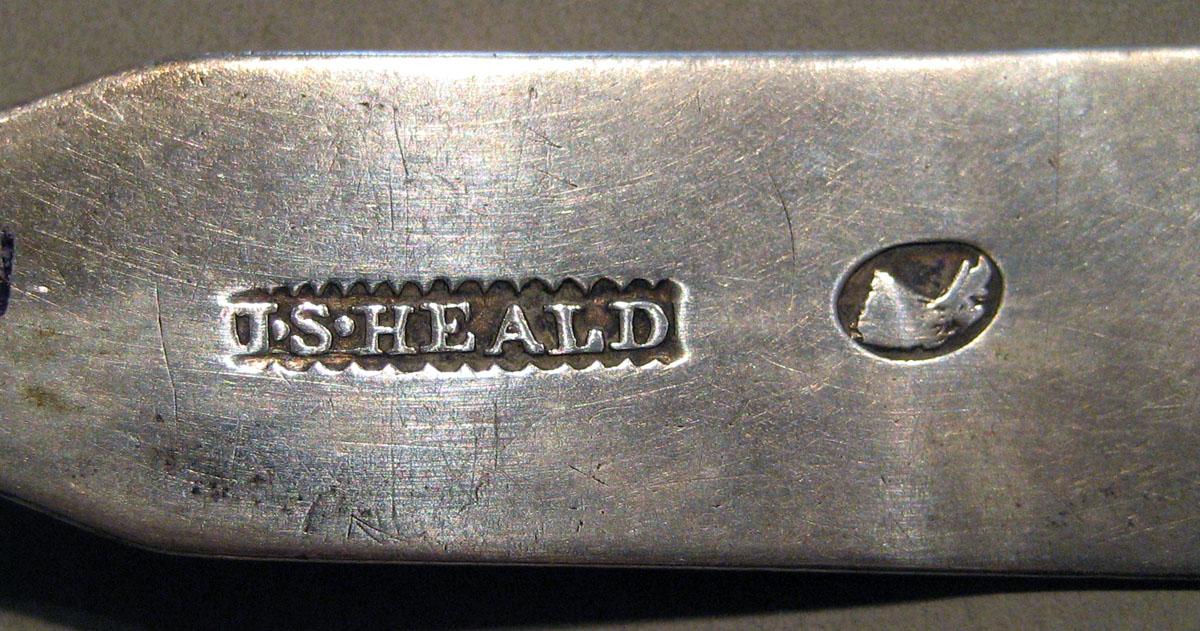 1998.0004.555 Silver Spoon marks