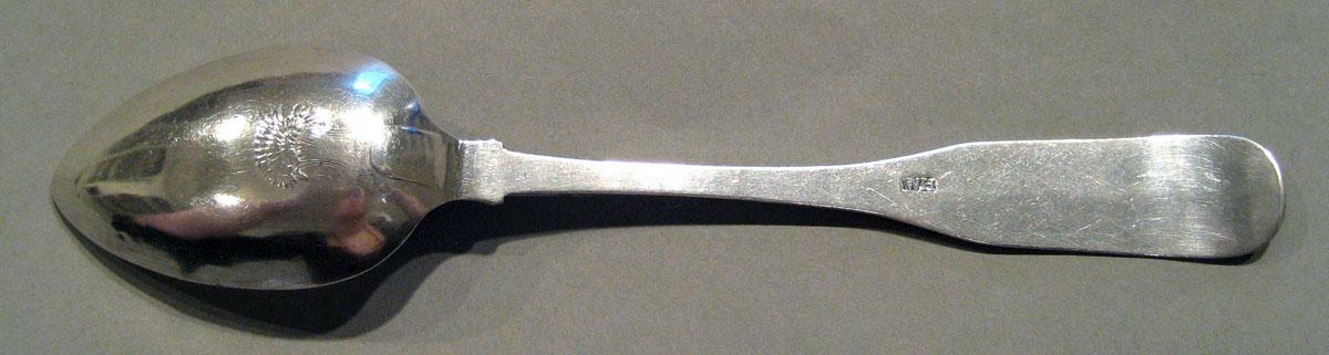 1998.0004.556.001 Silver Spoon underside