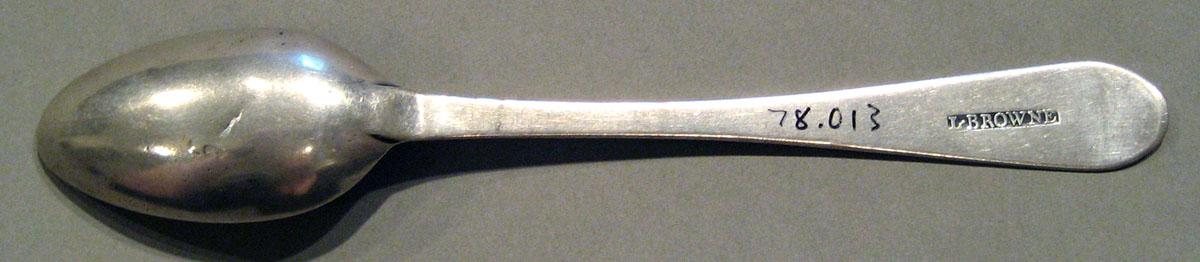 1998.0004.557 Silver Spoon underside