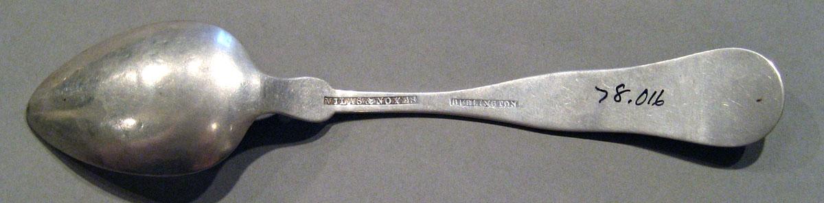 1998.0004.560.001 Silver Spoon underside