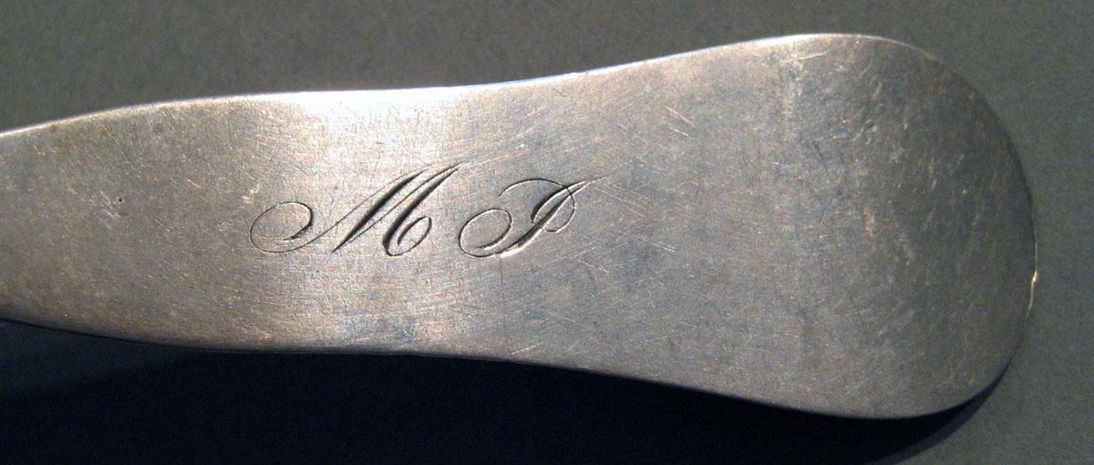 1998.0004.560.001 Silver Spoon engraving
