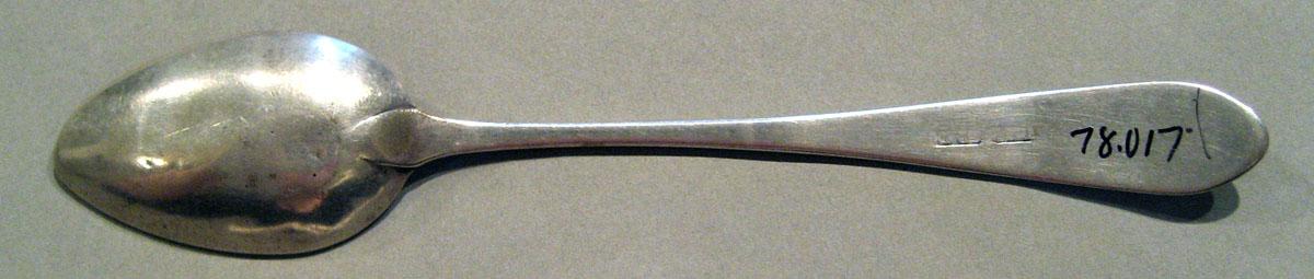 1998.0004.561 Silver Spoon underside