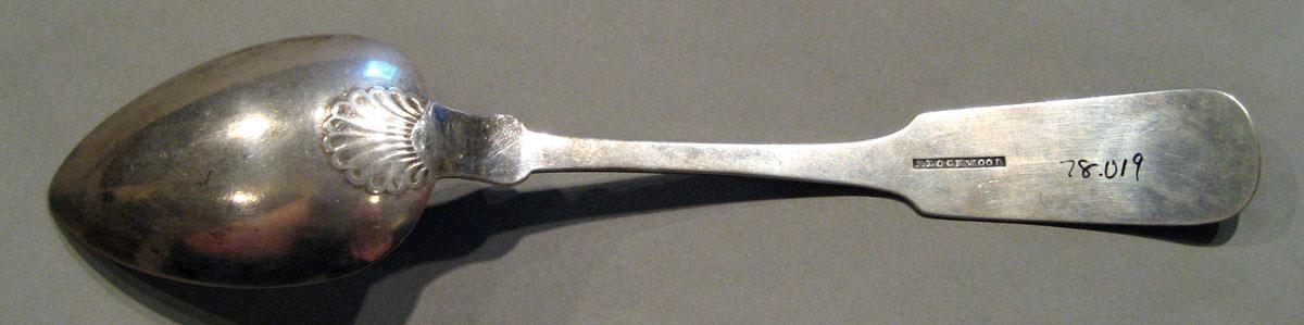 1998.0004.563 Silver Spoon underside