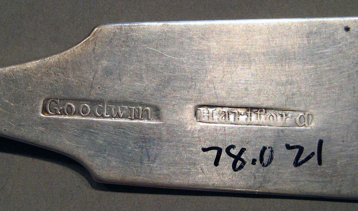 1998.0004.564.002 Silver Spoon marks