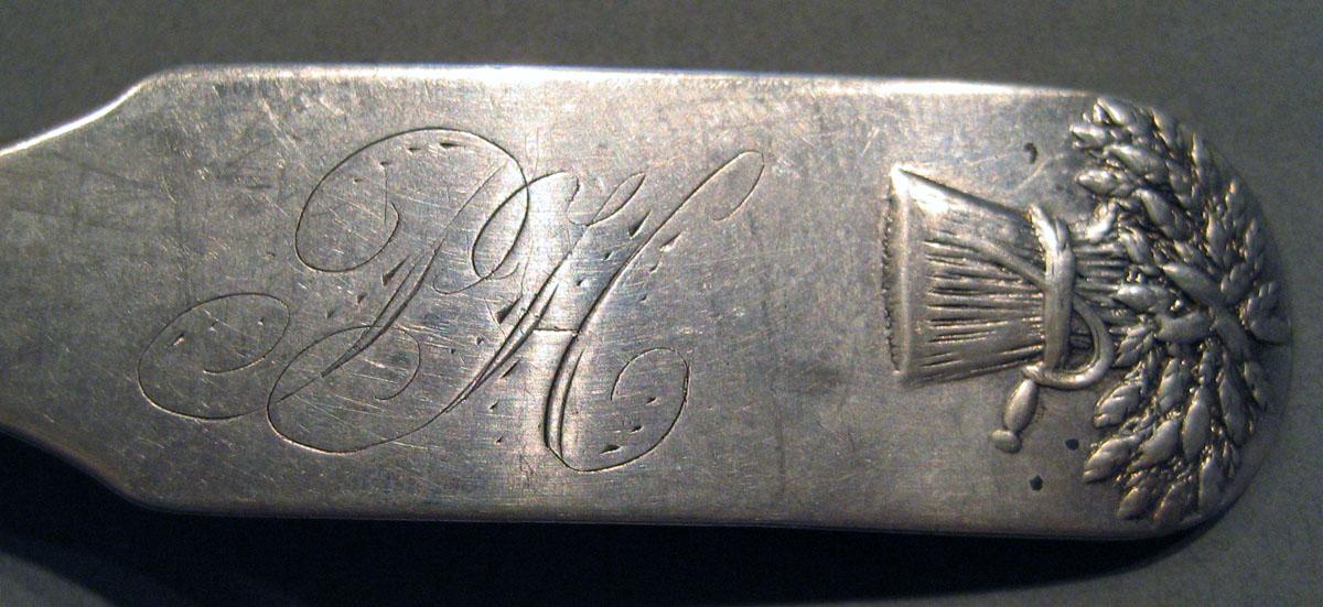 1998.0004.565 Silver Spoon engraving