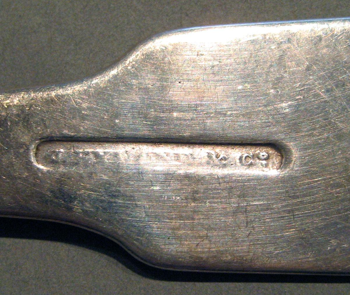 1998.0004.566 Silver Spoon mark