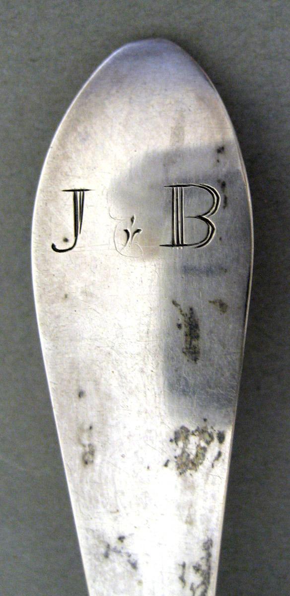 2006.0006.012 Silver Spoon engraving
