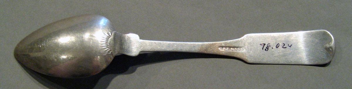 1998.0004.567 Silver Spoon underside