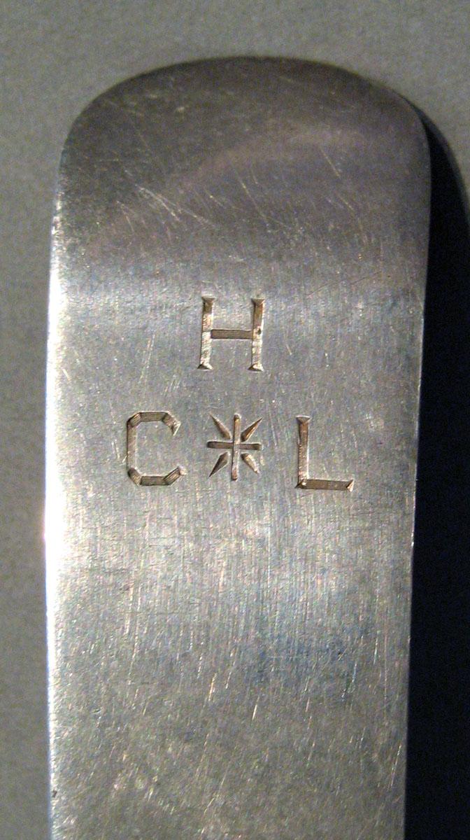 1998.0004.567 Silver Spoon engraving