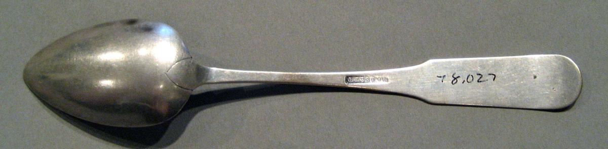 1998.0004.570 Silver Spoon underside