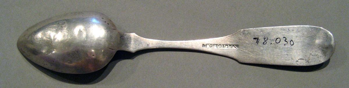 1998.0004.573 Silver Spoon underside