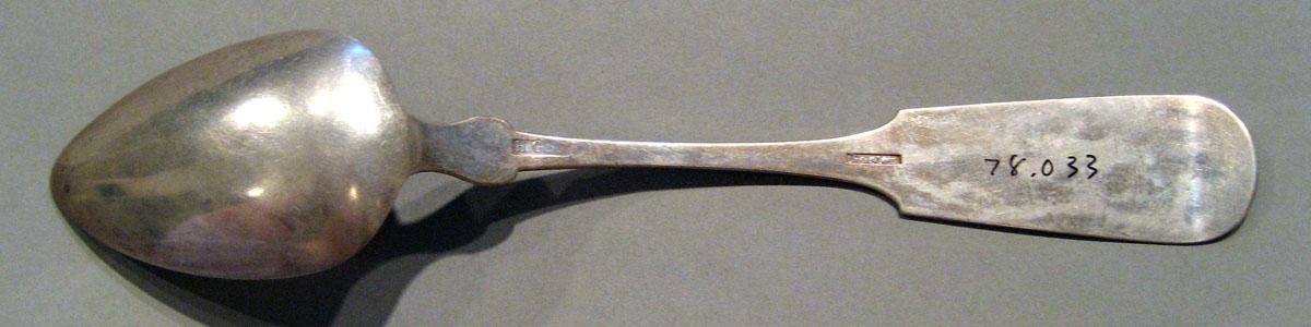 1998.0004.576 Silver Spoon underside