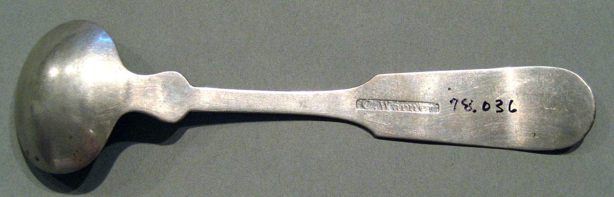 1998.0004.578 Silver Spoon underside
