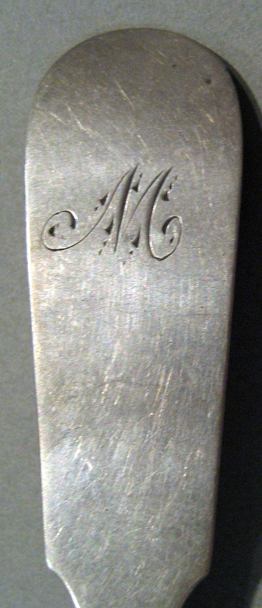 1998.0004.578 Silver Spoon engraving