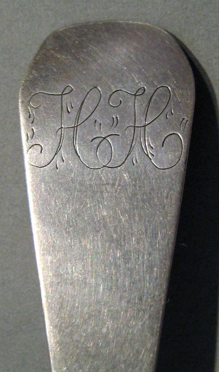 1998.0004.579 Silver Spoon engraving