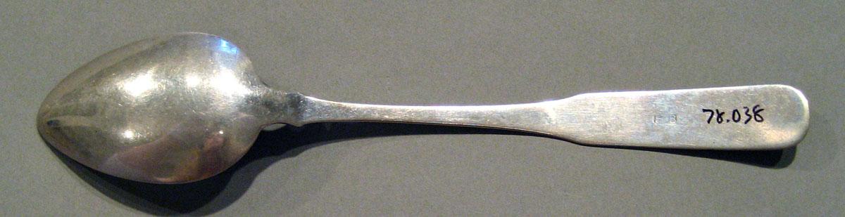 1998.0004.580 Silver Spoon underside