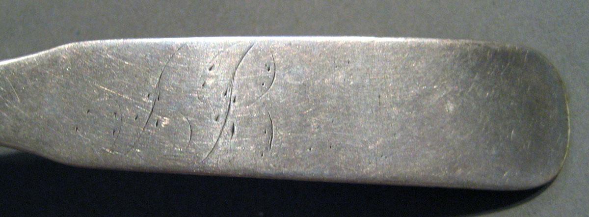 1998.0004.580 Silver Spoon engraving