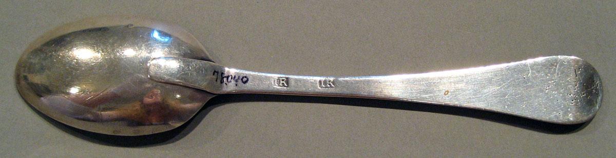 1998.0004.582 Silver Spoon underside