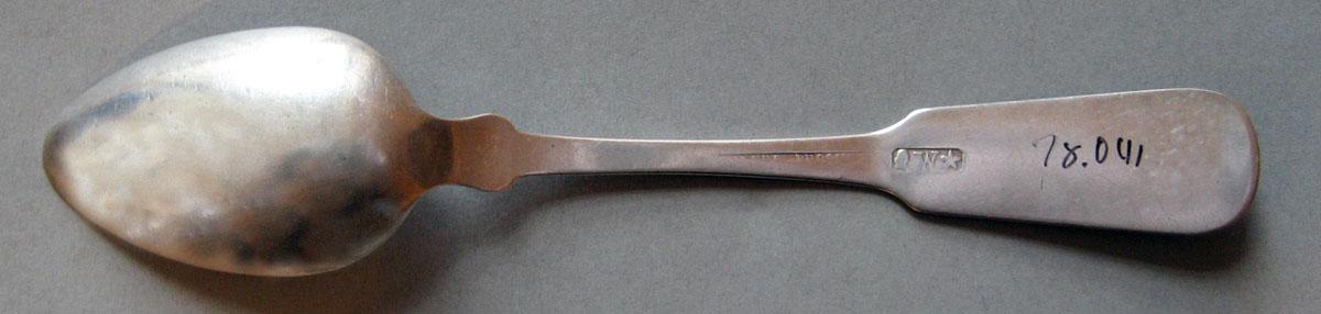 1998.0004.583 Silver Spoon underside