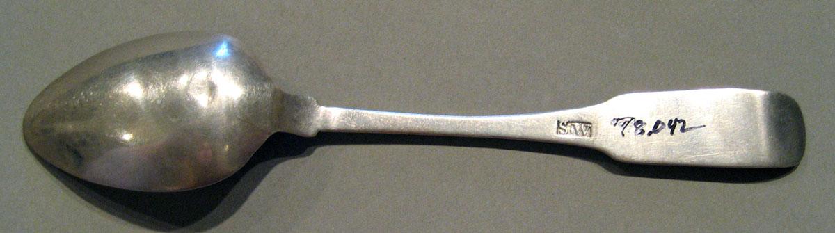 1998.0004.584 Silver Spoon underside