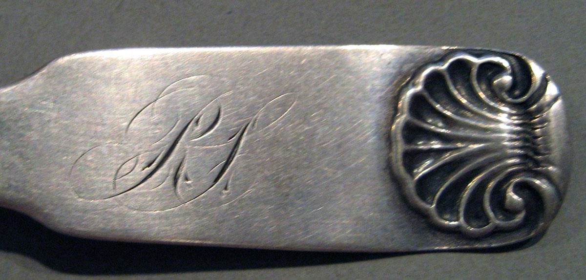 1998.0004.584 Silver Spoon engraving