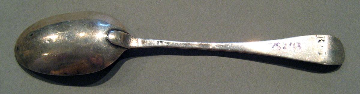 1998.0004.585 Silver Spoon underside