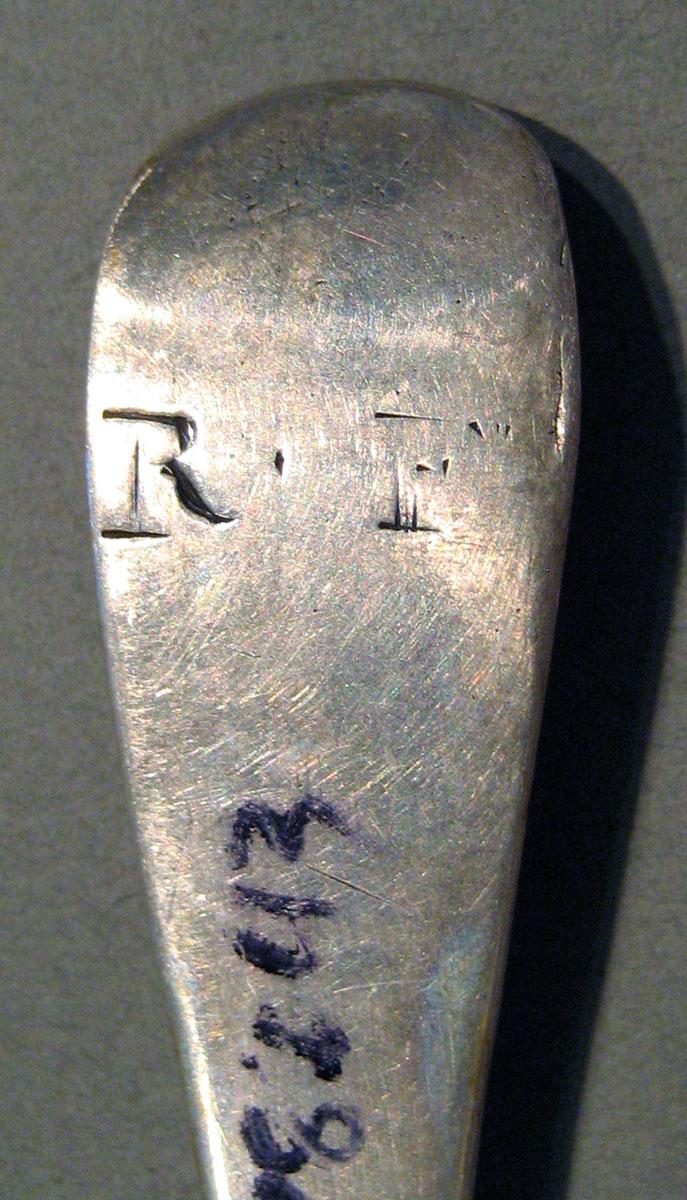 1998.0004.585 Silver Spoon engraving