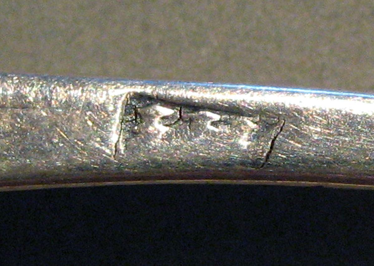 1998.0004.585 Silver Spoon mark