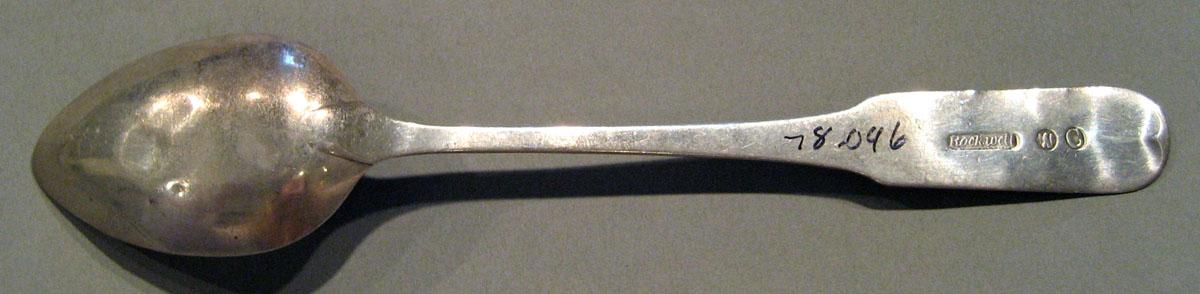 1998.0004.588 Silver Spoon underside