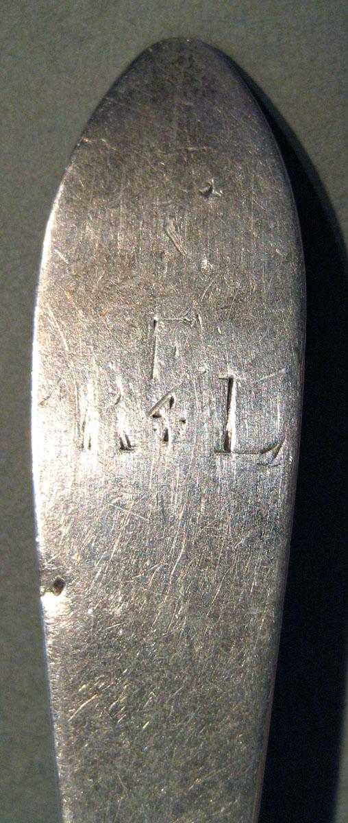 1998.0004.589 Silver Spoon engraving