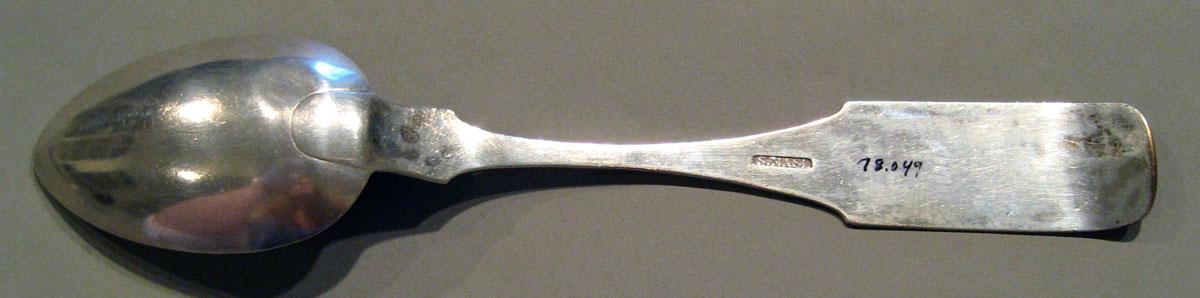 1998.0004.591 Silver Spoon underside