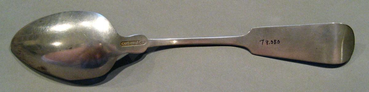 1998.0004.592 Silver Spoon underside
