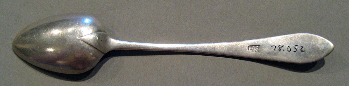 1998.0004.594 Silver Spoon underside