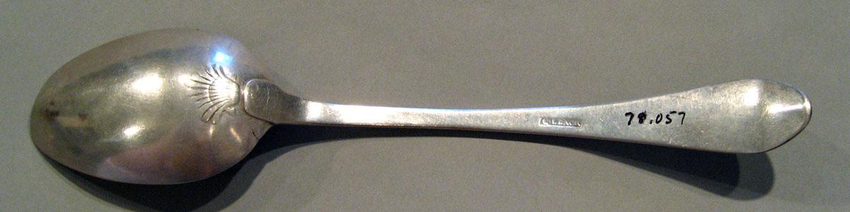 1998.0004.599 Silver Spoon underside