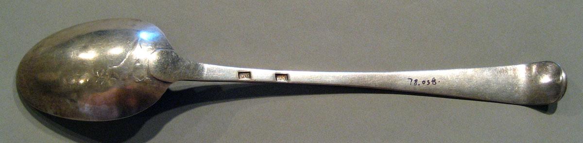 1998.0004.600 Silver Spoon underside