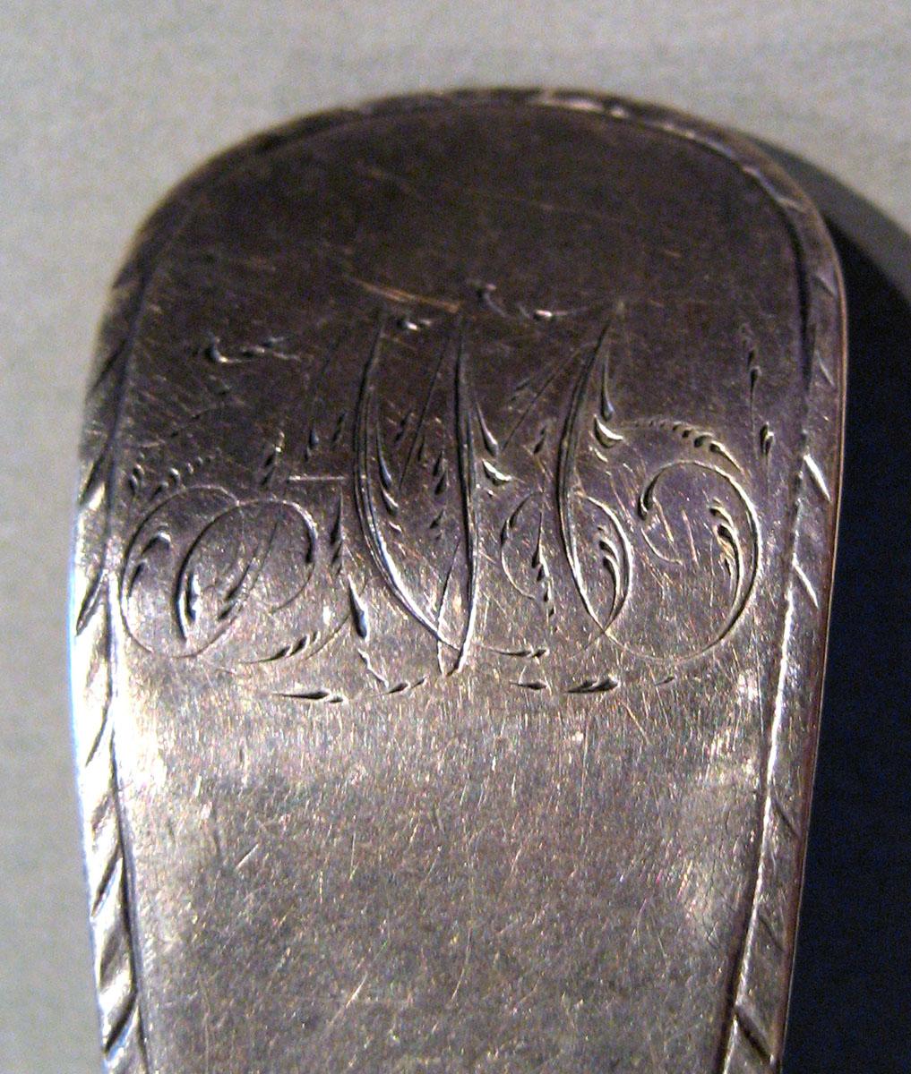 1998.0004.600 Silver Spoon engraving