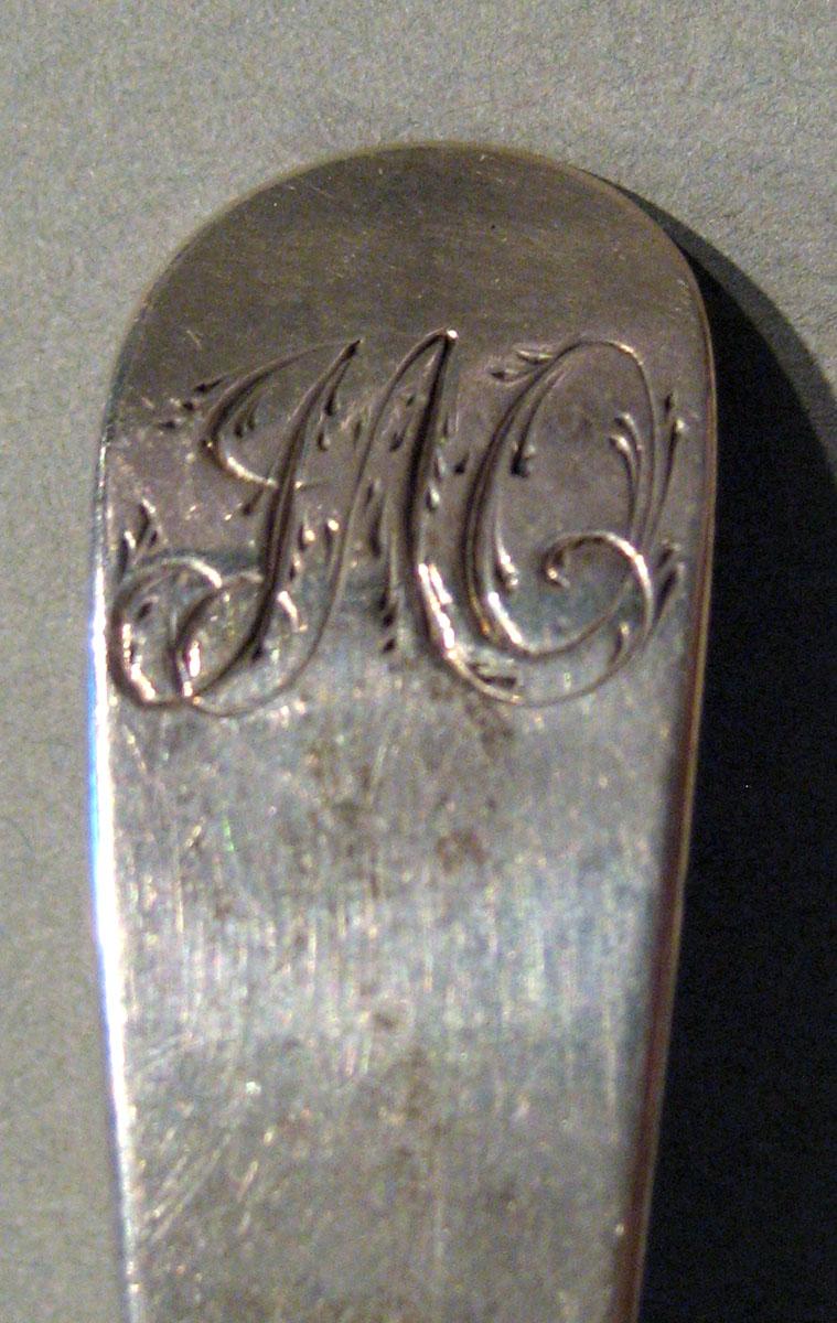 1998.0004.601.002 Silver Spoon engraving