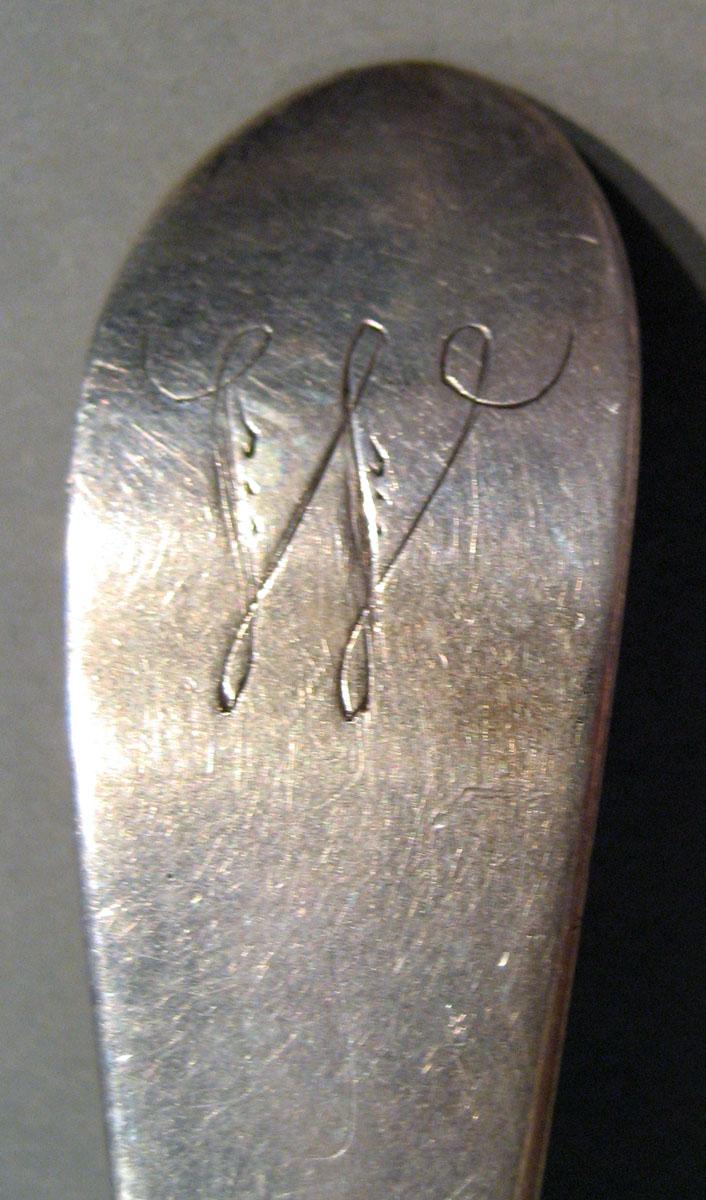1998.0004.602 Silver Spoon engraving