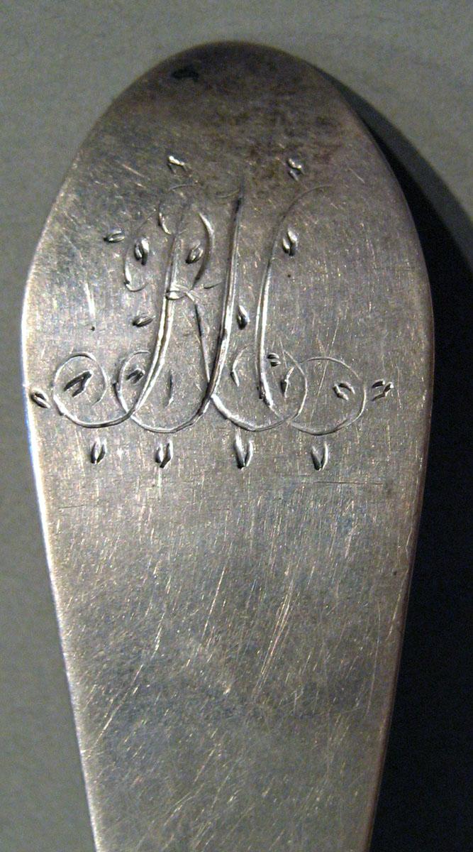 1998.0004.603.001 Silver Spoon engraving