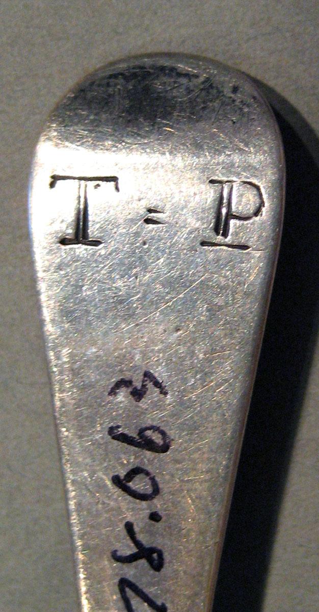 1998.0004.604.001 Silver Spoon engraving