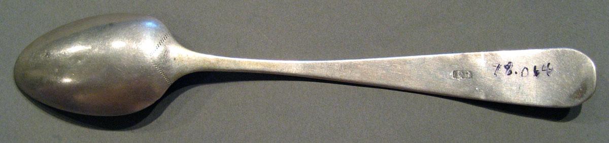 1998.0004.605 Silver Spoon underside