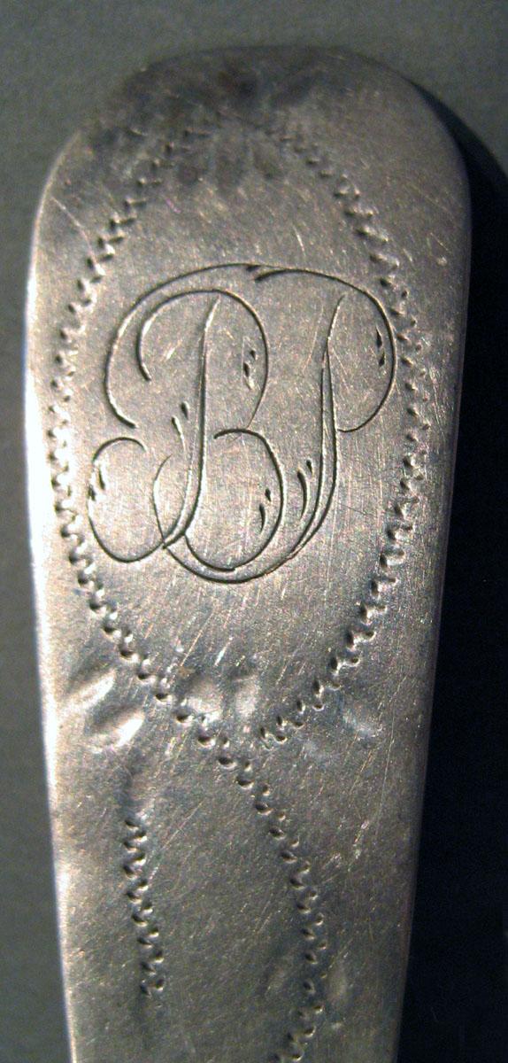 1998.0004.605 Silver Spoon engraving