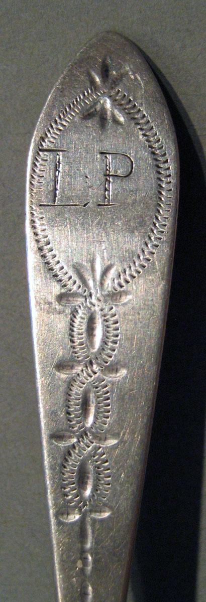 1998.0004.606 Silver Spoon engraving