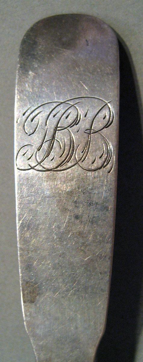1998.0004.611 Silver Spoon engraving