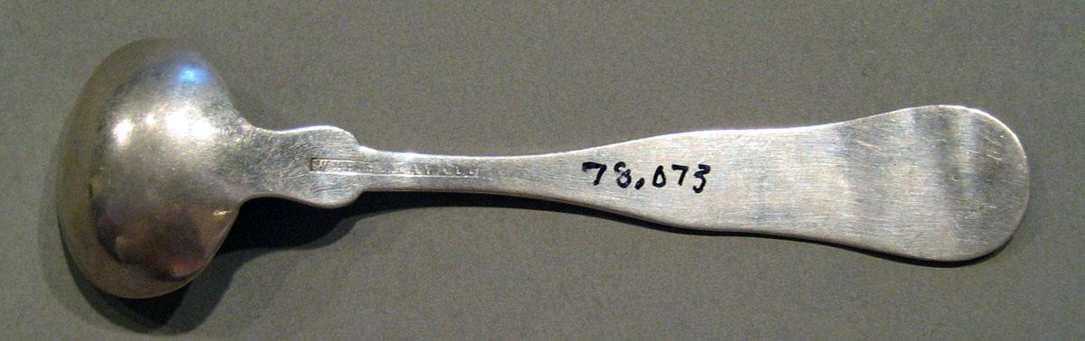 1998.0004.614 Silver Spoon underside